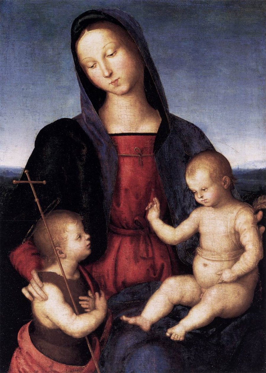 Diotalevi Madonna by Raffaello Sanzio Raphael