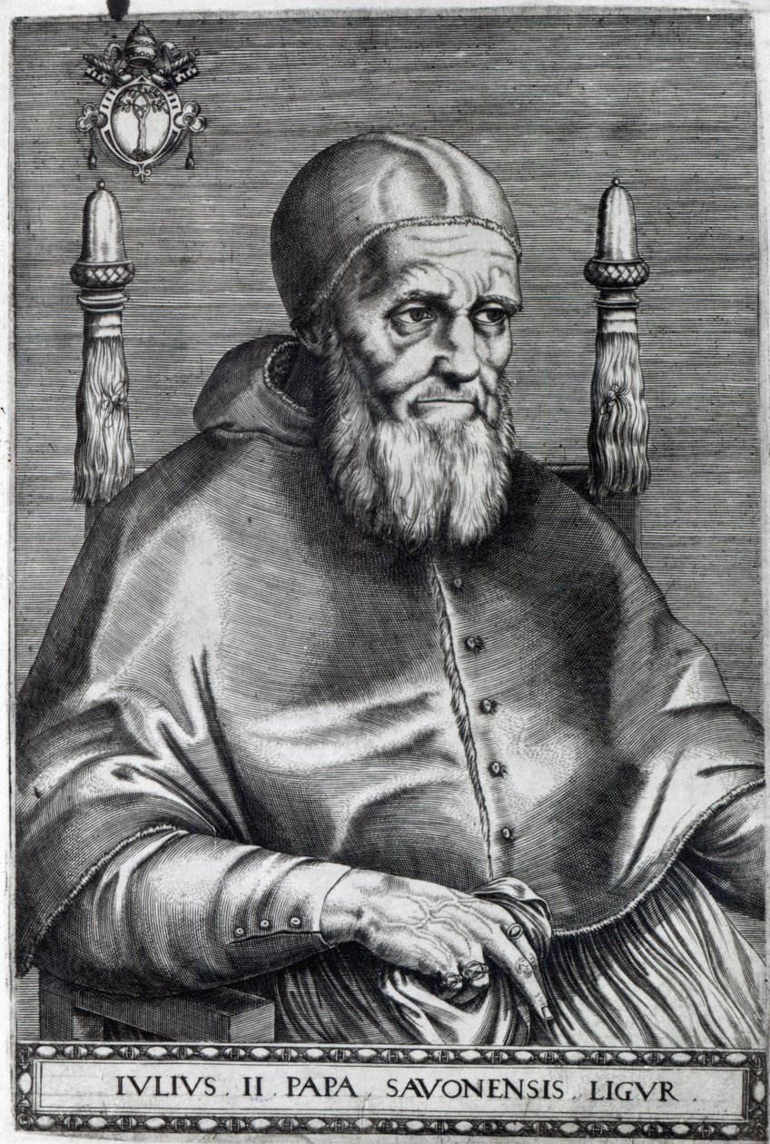 Pope Julius II by Raffaello Sanzio Raphael