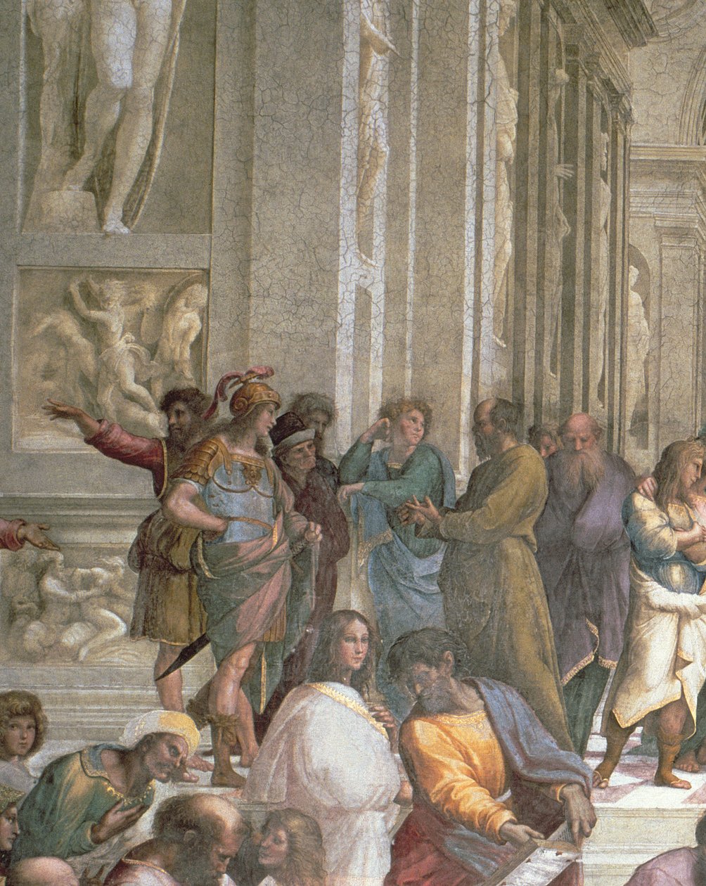 School of Athens (detail) by Raffaello Sanzio Raphael