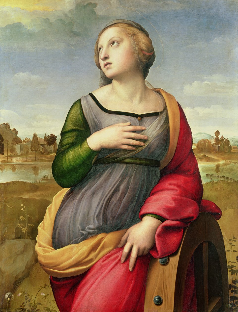 St. Catherine of Alexandria by Raffaello Sanzio Raphael