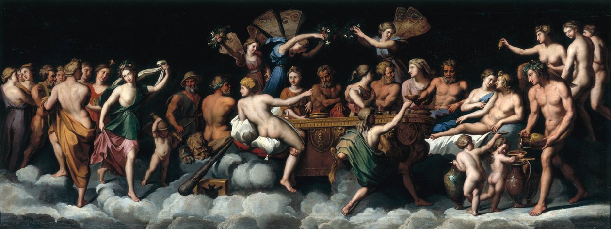 The Banquet of the Gods by Raffaello Sanzio Raphael