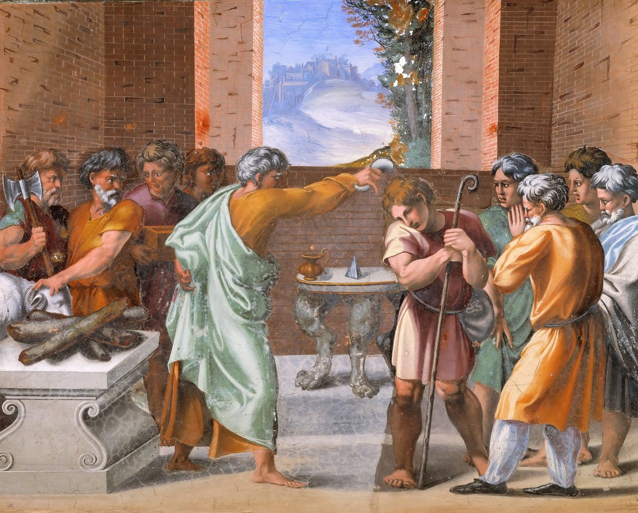 Decoration of the Loggia (Fresco) by Raffaello Sanzio Raphael