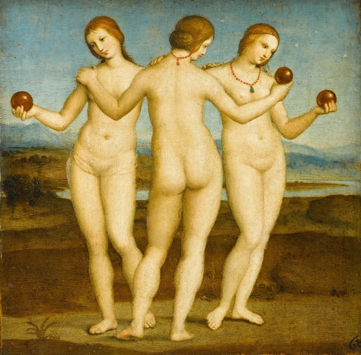 The Three Graces by Raffaello Sanzio Raphael