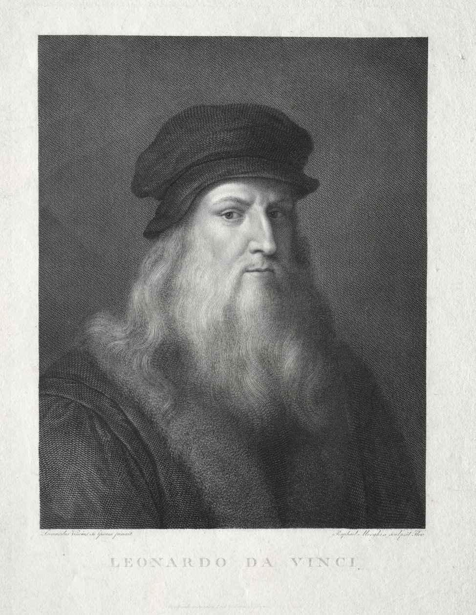 Leonardo da Vinci by Raffaello Morghen