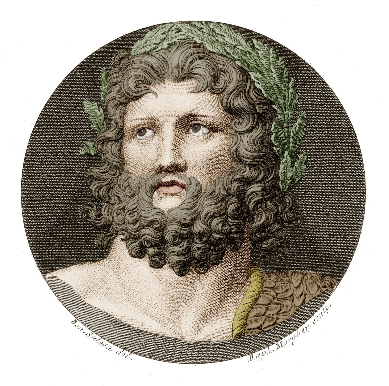 Zeus by Raffaello Sanzio Morghen