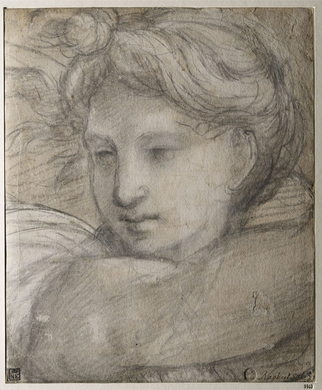 Head of an Angel by Raffaello Sanzio Raphael