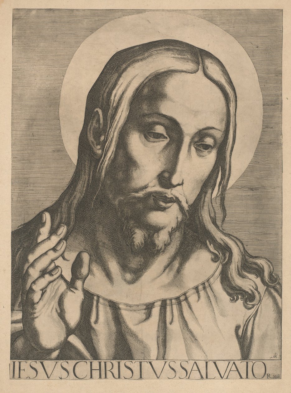 Bust of Christ by Raffaello Schiaminossi