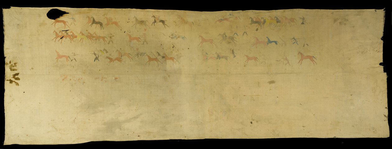 War Sheet, 1850-89 by Rain in the Face Rain in the Face