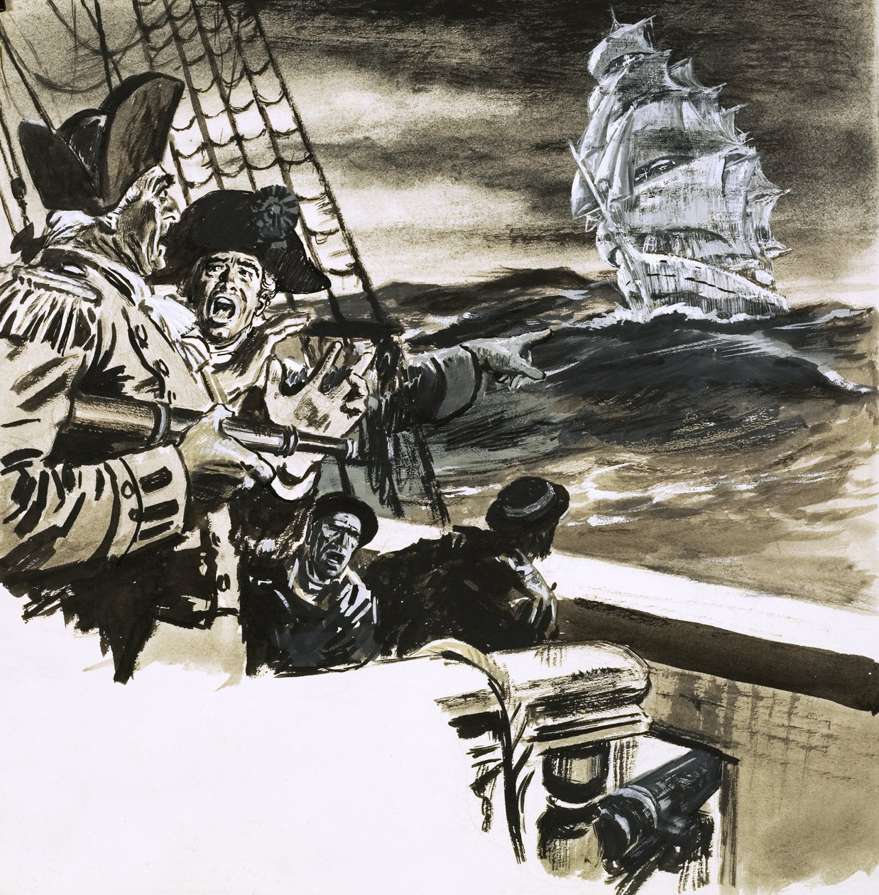 Sighting of a Ghost Ship by Ralph Bruce