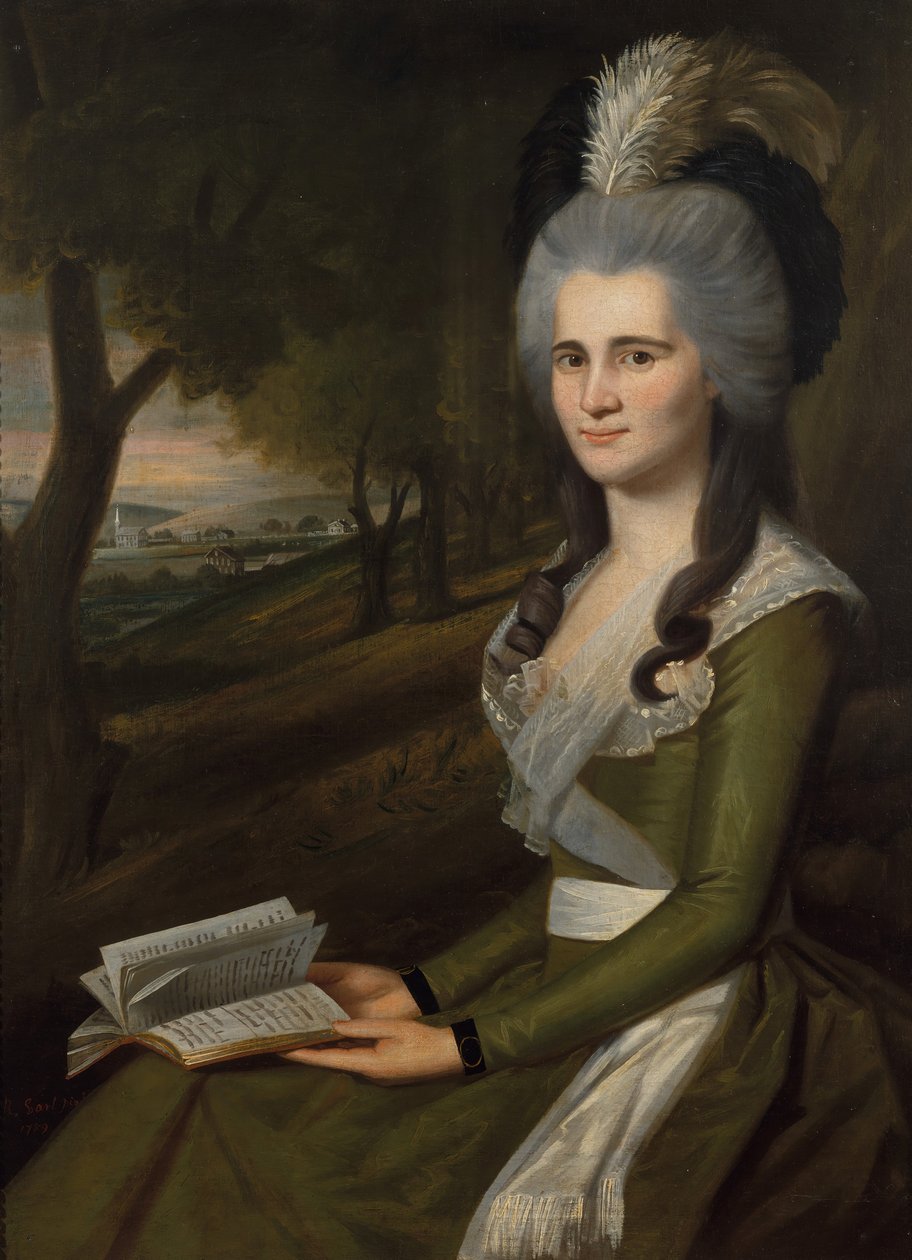 Esther Boardman, 1789 by Ralph Earl