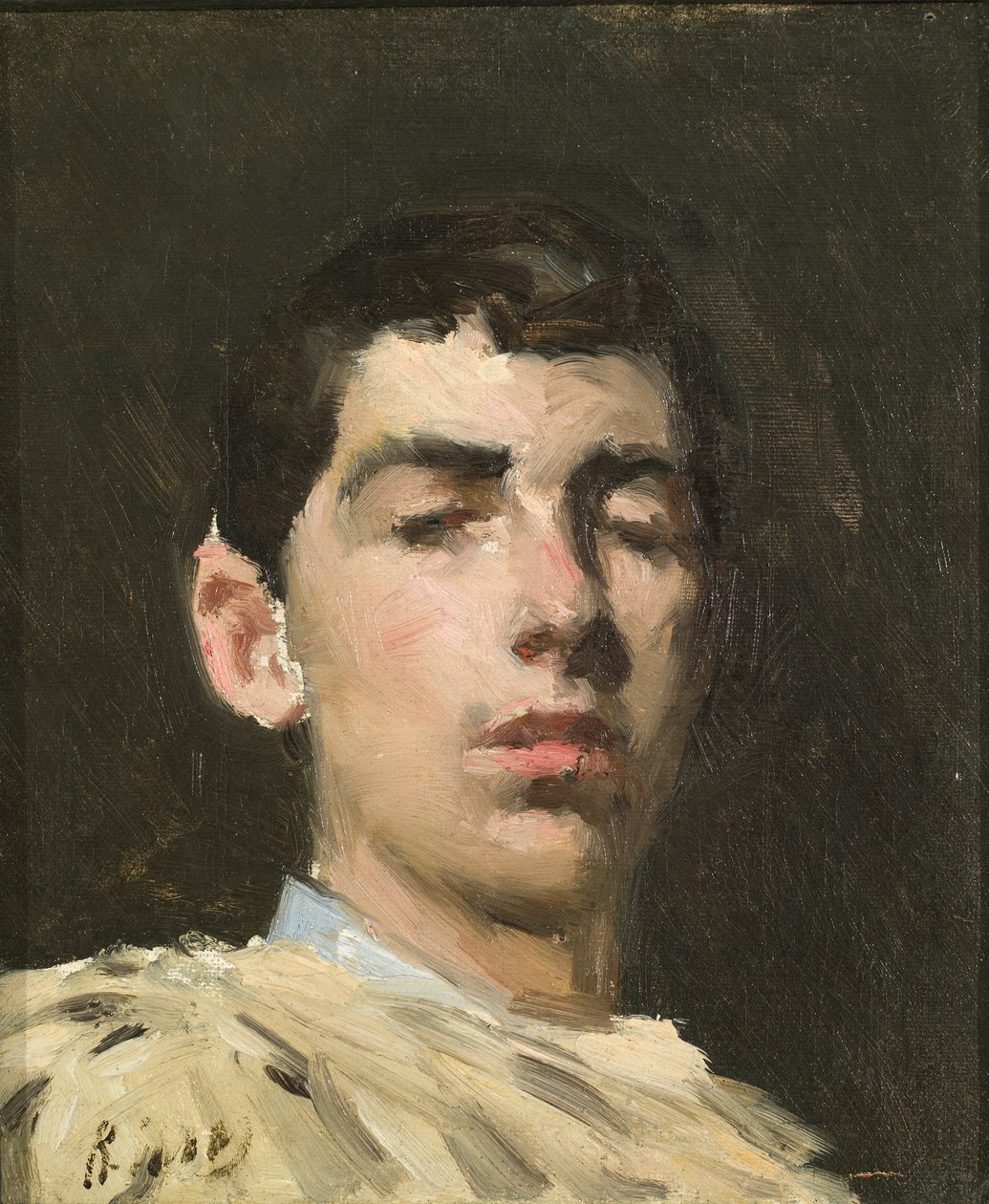 Self-portrait by Ramon Casas i Carbo
