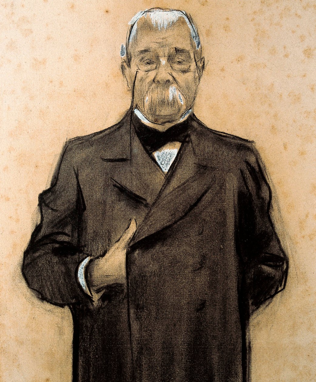 Portrait of Manuel Duran by Ramon Casas i Carbo