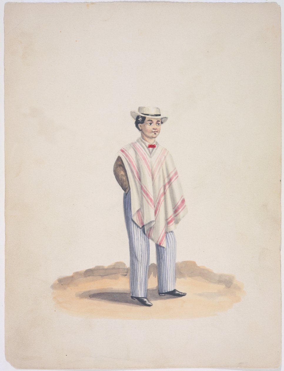 Quito in a Poncho and Bowtie by Ramon Salas