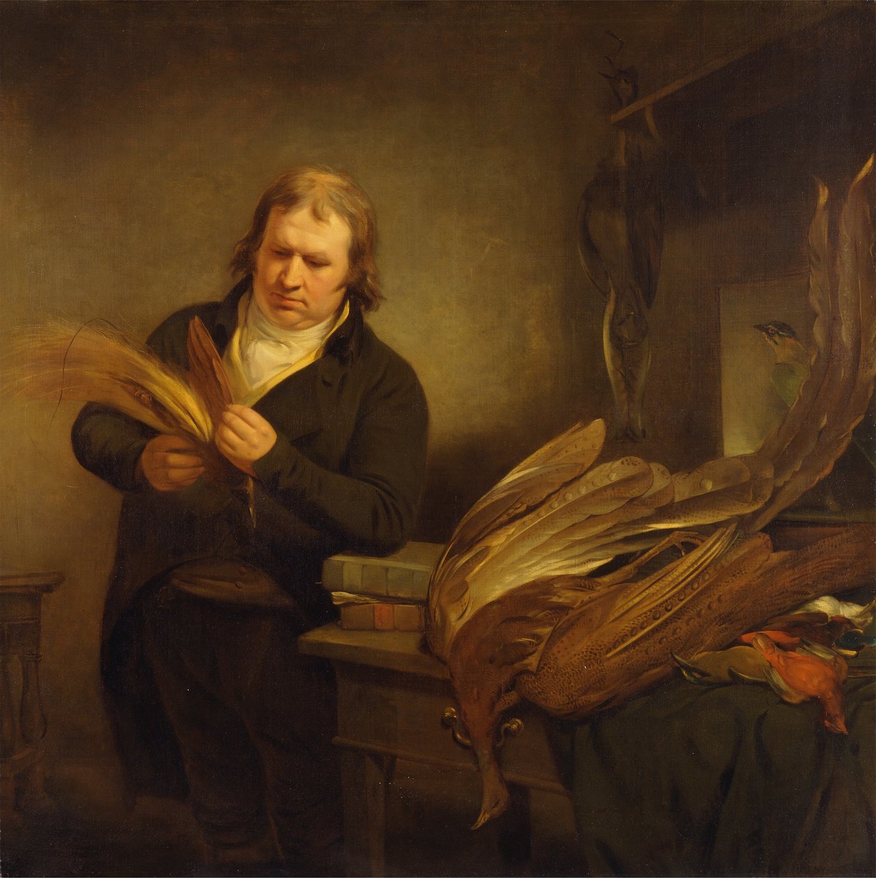 An Ornithologist (1802) by Ramsay Richard Reinagle
