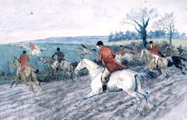 Fox Hunting: Full Cry by Randolph Caldecott