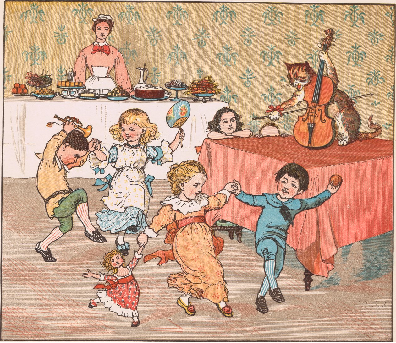 Hey diddle diddle by Randolph Caldecott