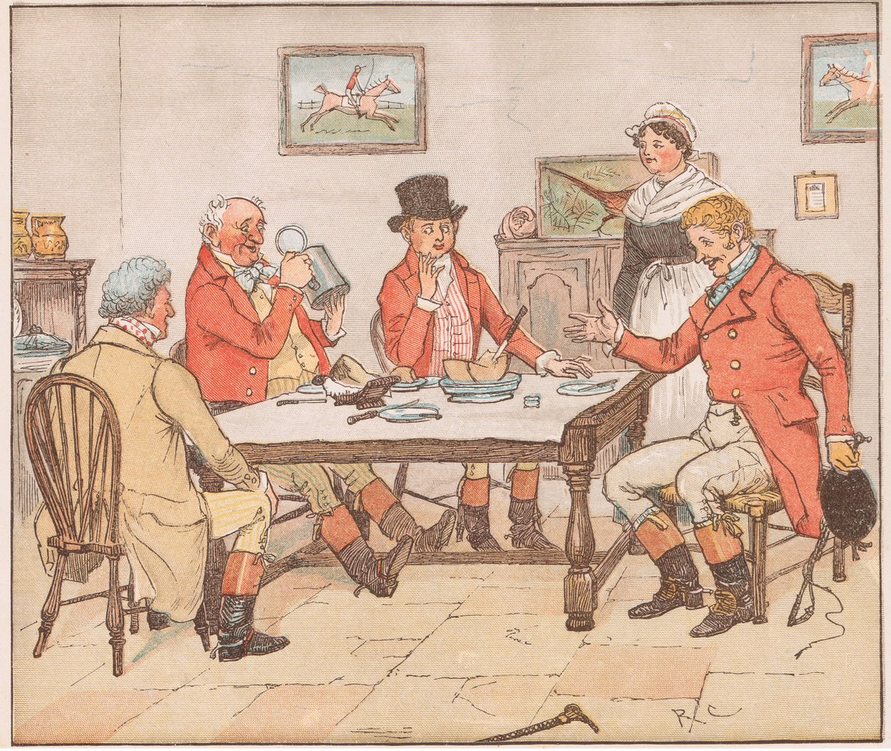 The pass around the can, my boys by Randolph Caldecott