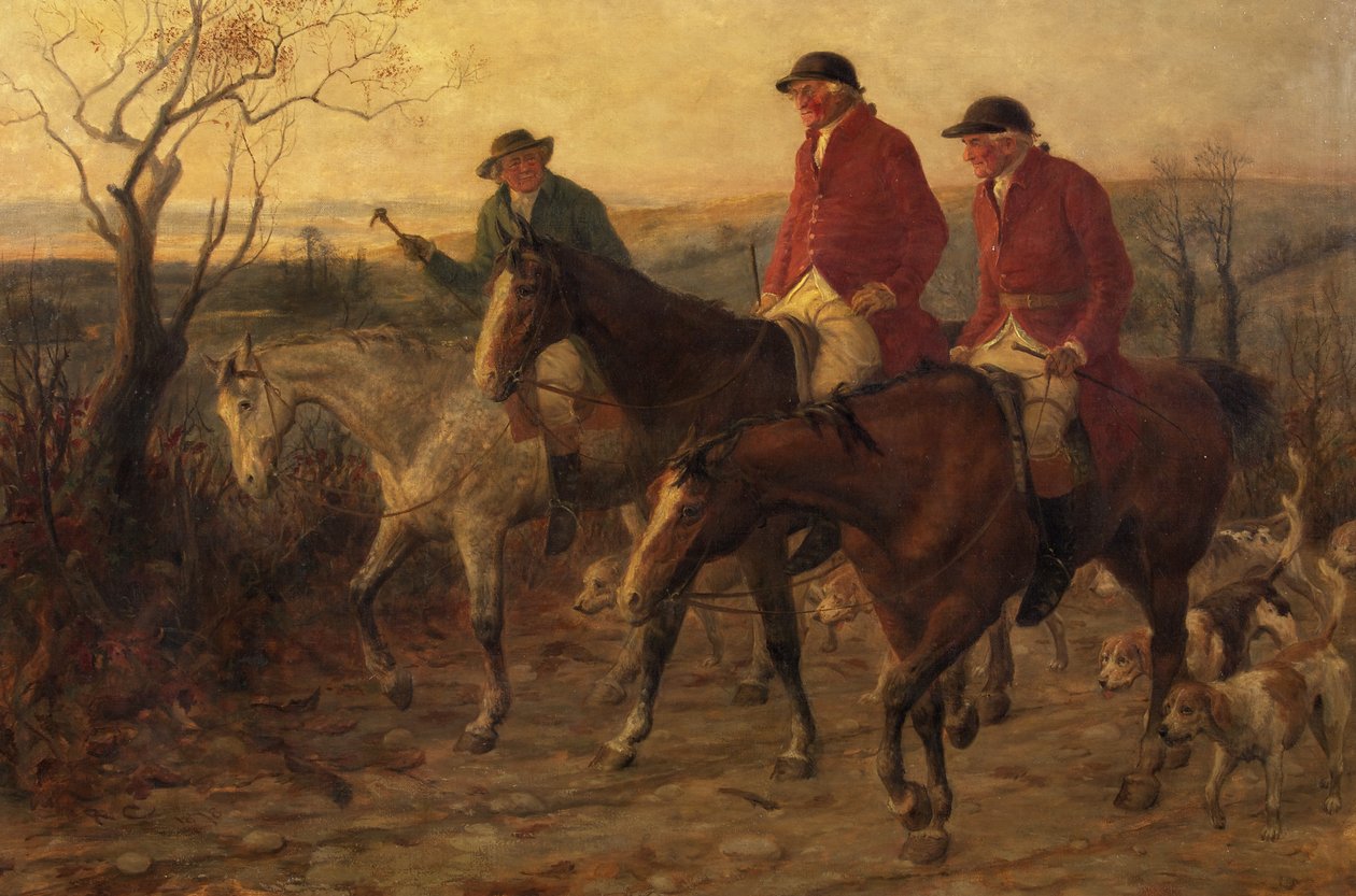 Three Jolly Huntsmen by Randolph Caldecott