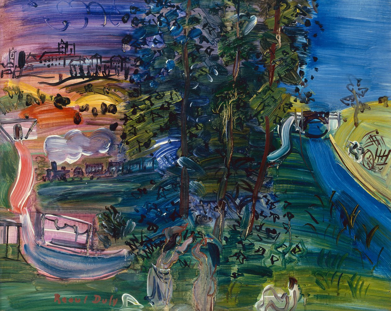 Langres Landscape by Raoul Dufy