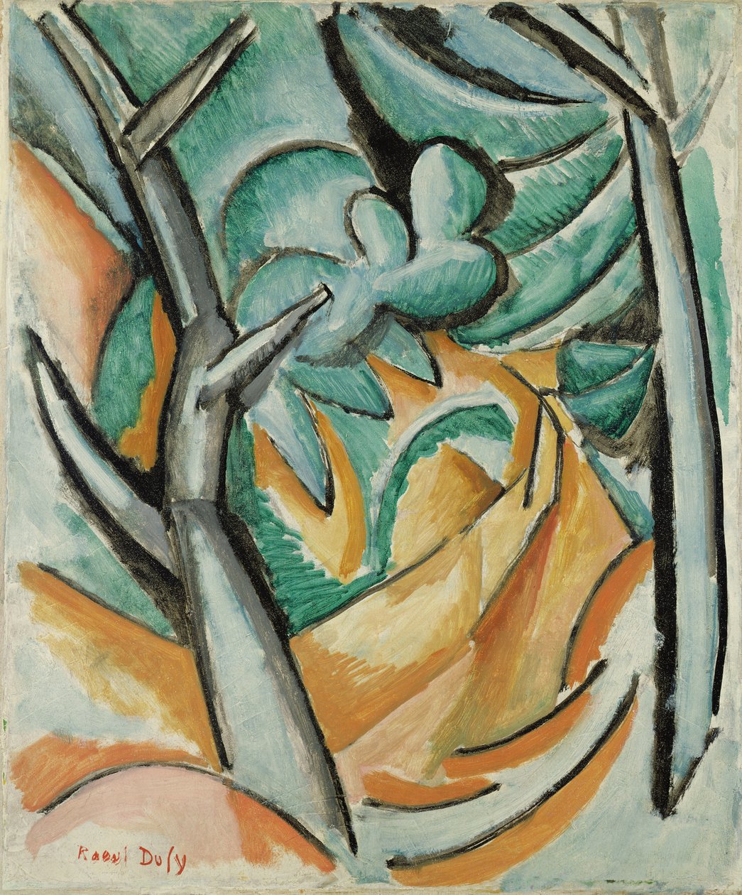 The Green Trees by Raoul Dufy