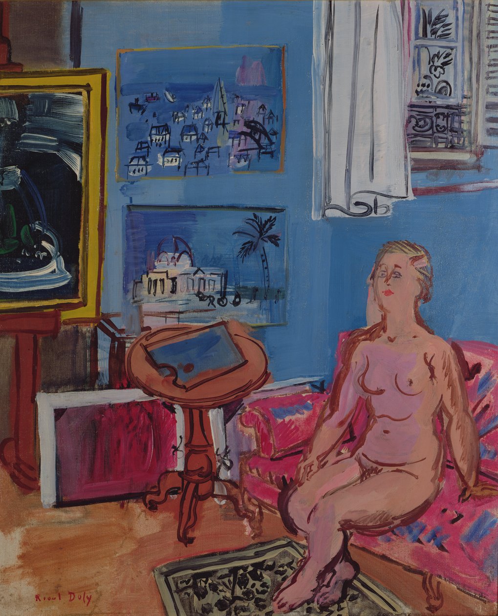 The Model by Raoul Dufy