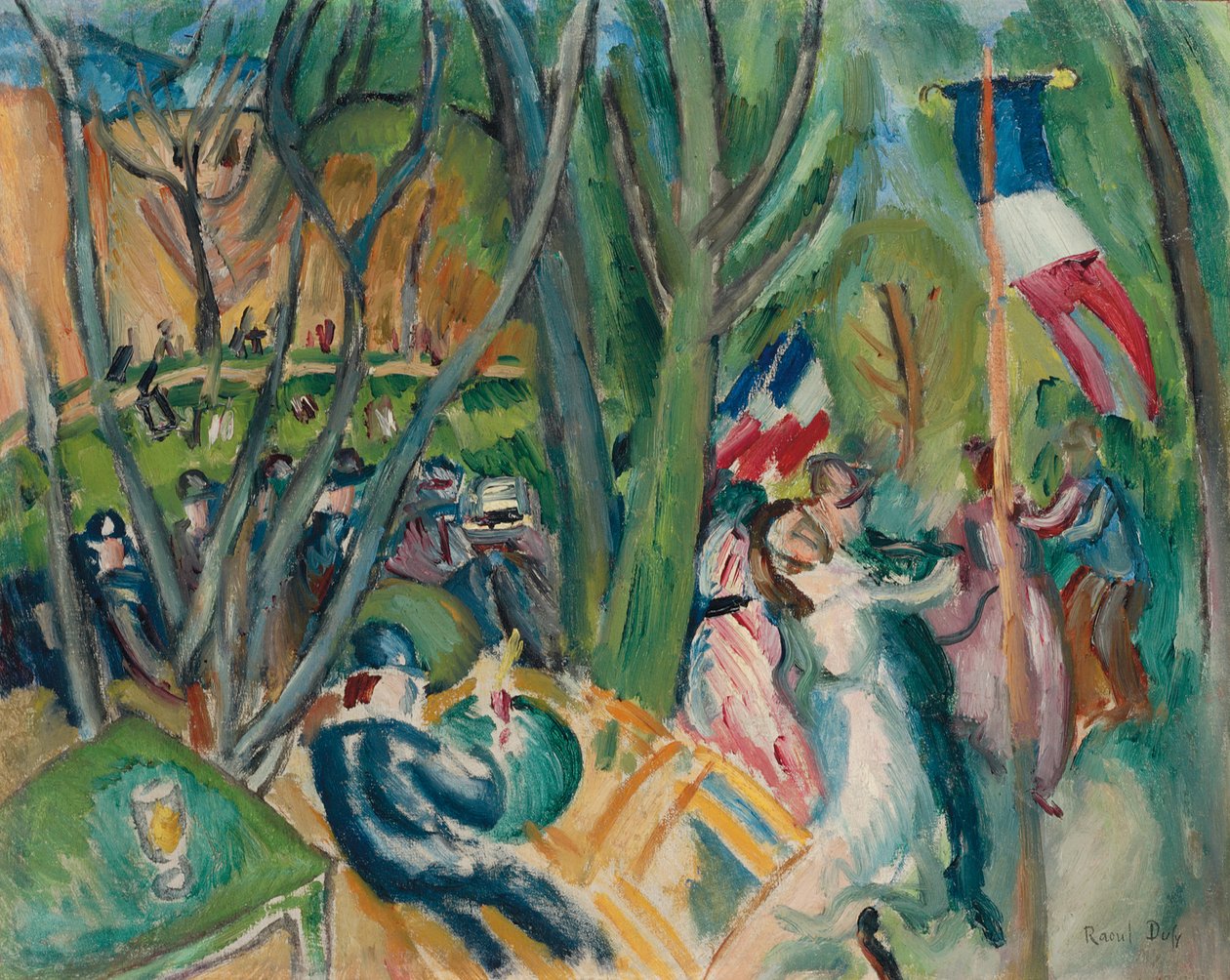 The Popular Dance by Raoul Dufy