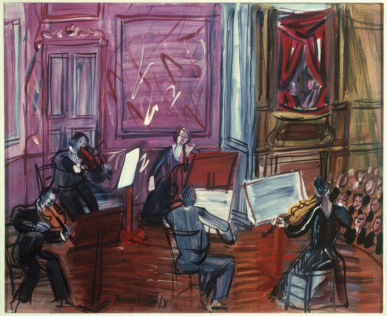The Quintet by Raoul Dufy