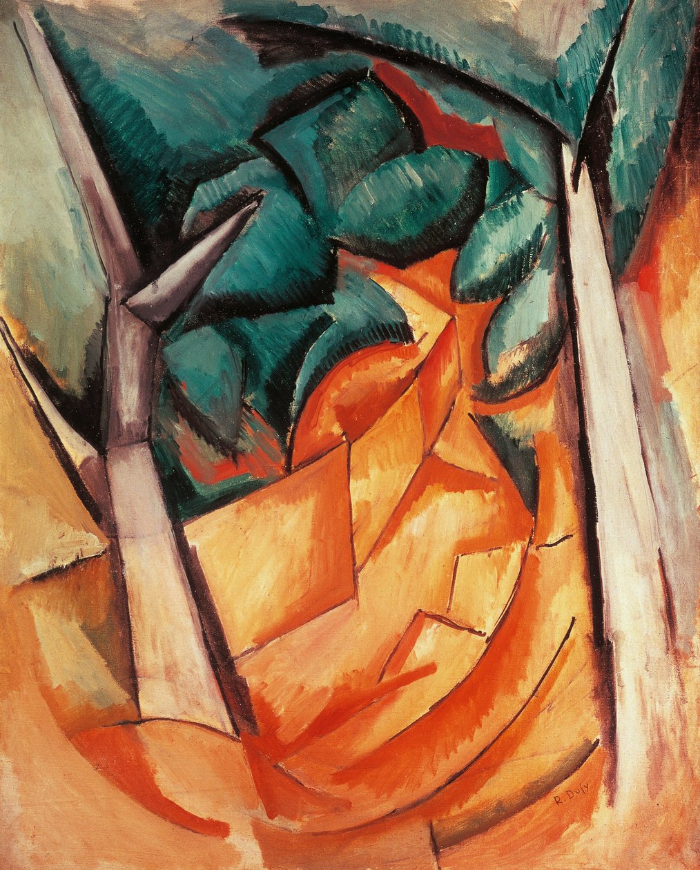 Trees at Estaque by Raoul Dufy
