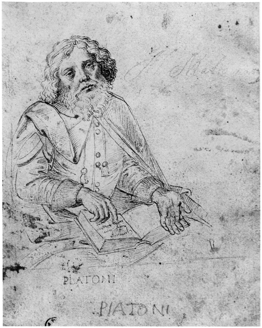 Portrait of Plato (429-347 BC) by Raffaello Sanzio Raphael