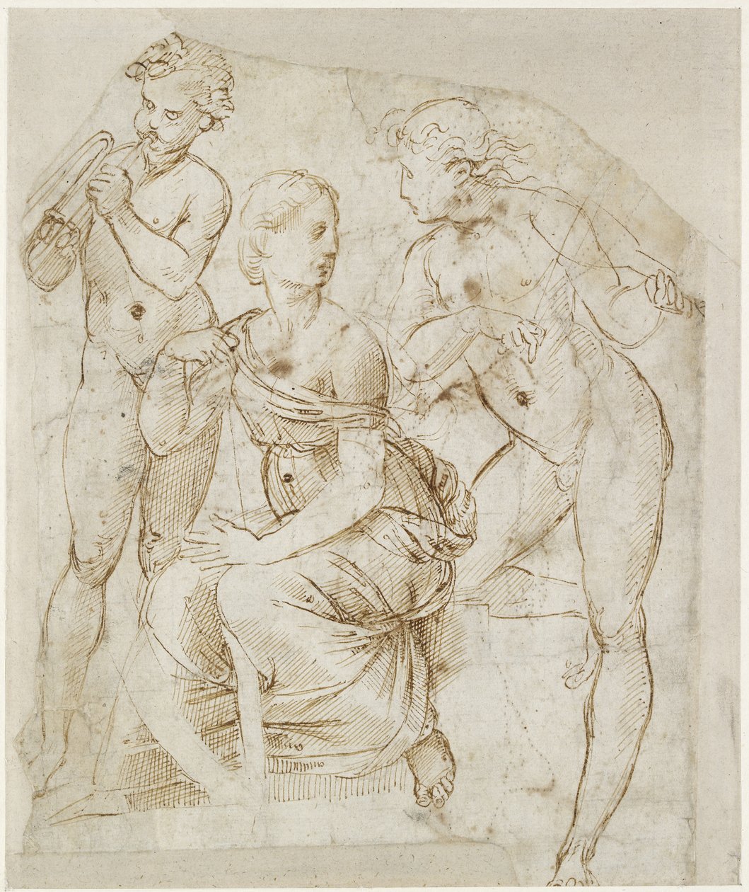 Group of Musicians by Raffaello Sanzio Raphael