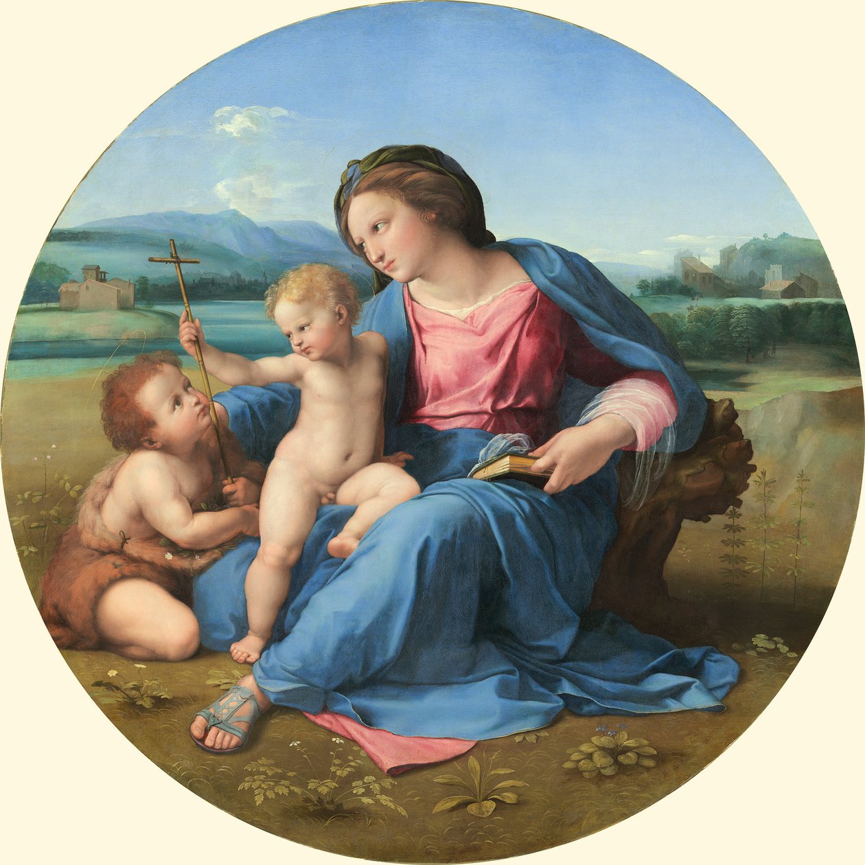 The Alba Madonna, c. 1510 by Raffaello Sanzio Raphael