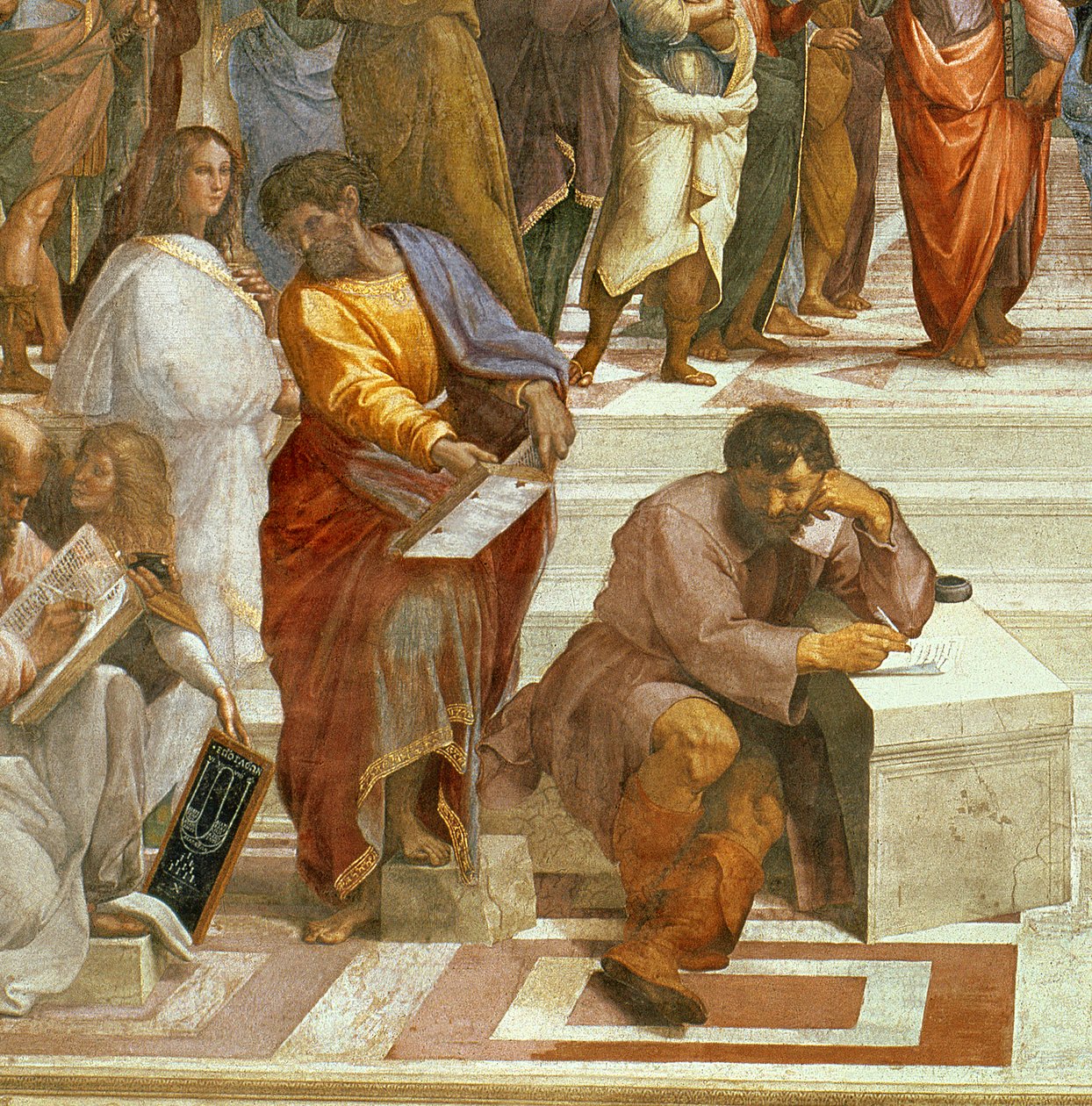 The School of Athens (detail) by Raffaello Sanzio Raphael