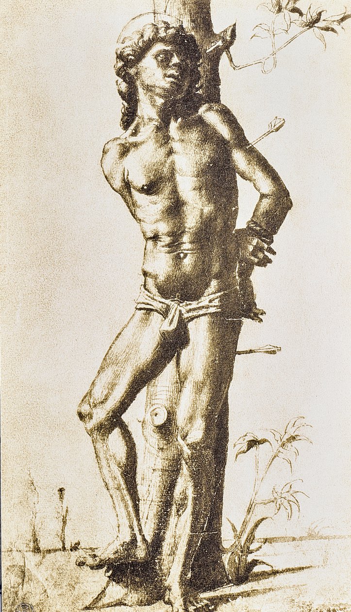 Figure of a Saint by Raffaello Sanzio Raphael