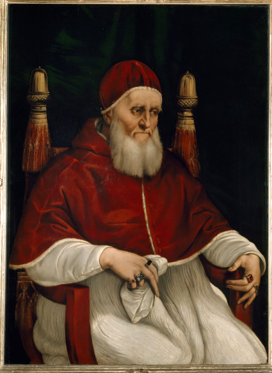 Portrait of Pope Julius II by Raphael