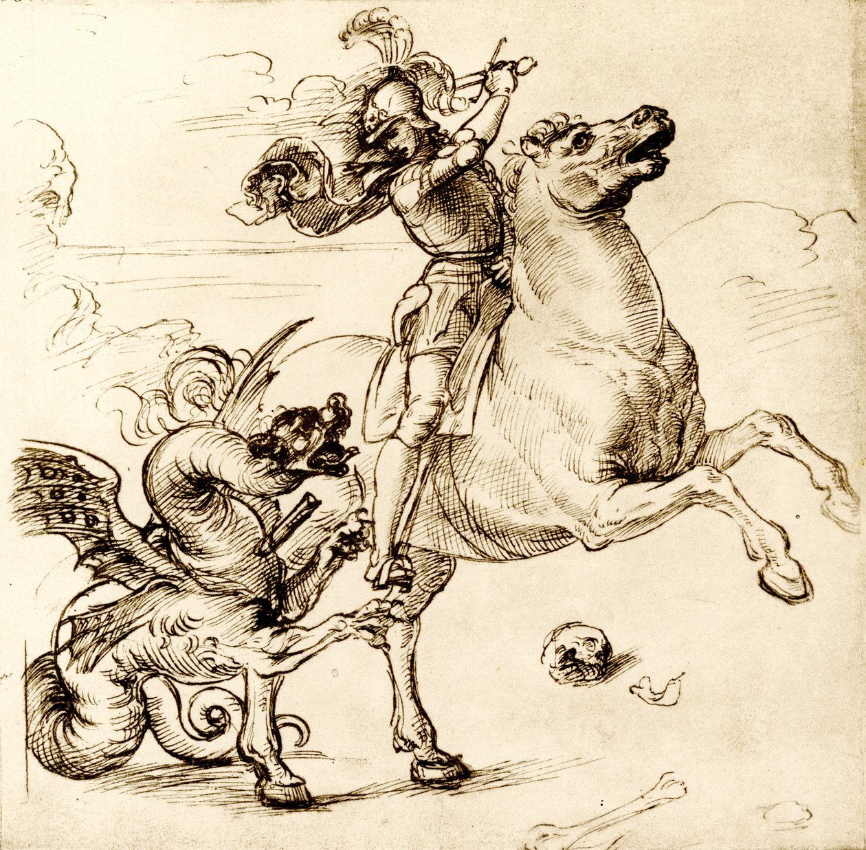 St. George with the Sword by Raffaello Sanzio Raphael