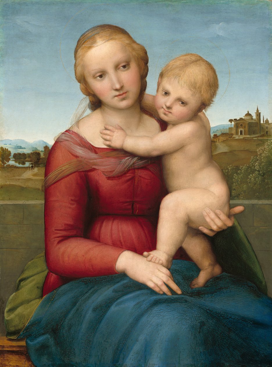 The Small Cowper Madonna by Raphael