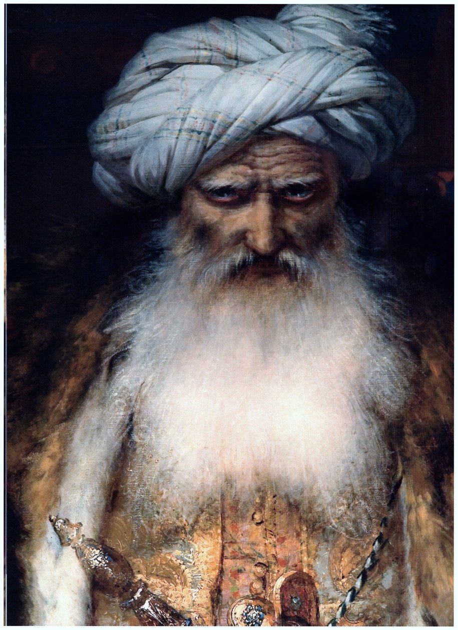 Ali-Pasha and Vasiliki by Raymond Auguste Quinsac Monvoisin