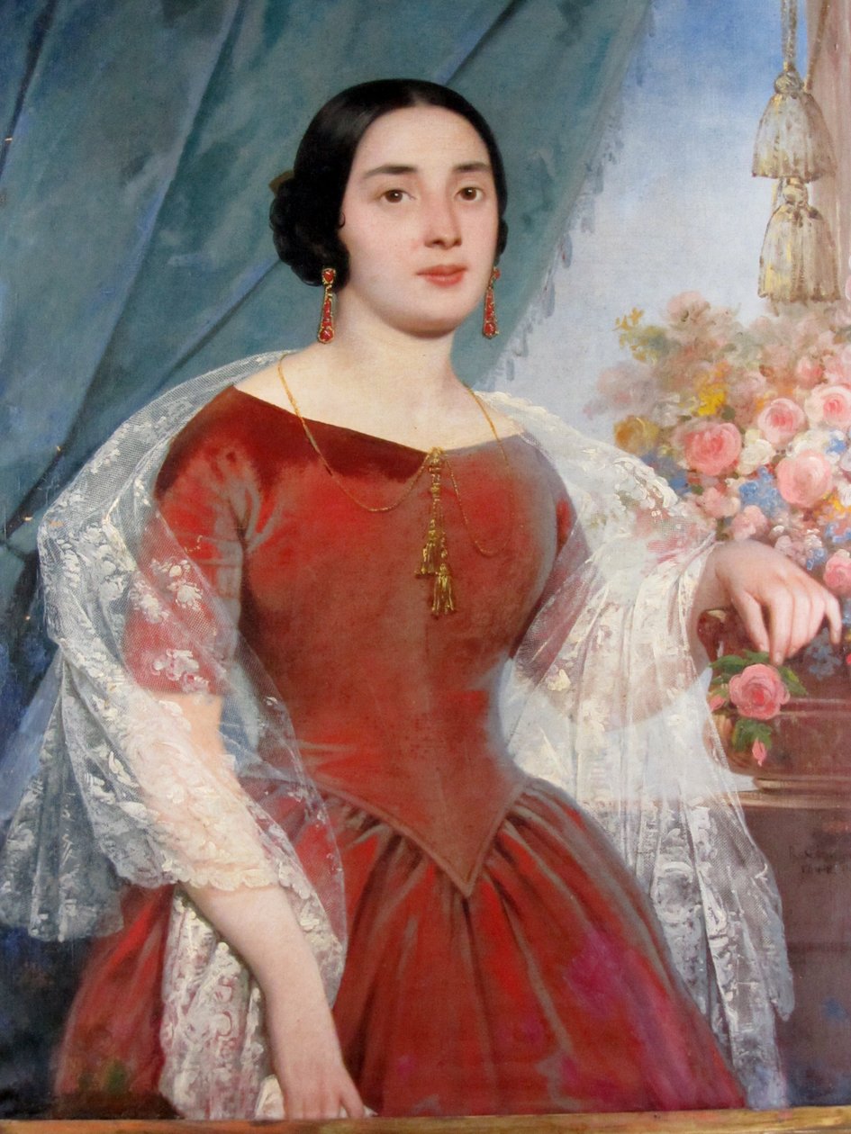 Doña Luisa Recabarren by Raymond Auguste Quinsac Monvoisin