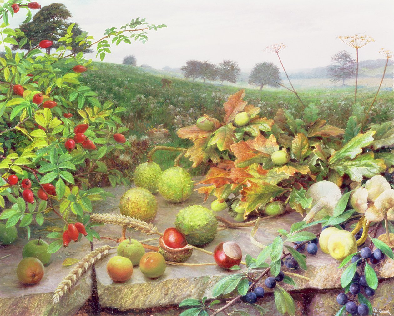 Gathering in the Wild Harvest by Raymond Booth