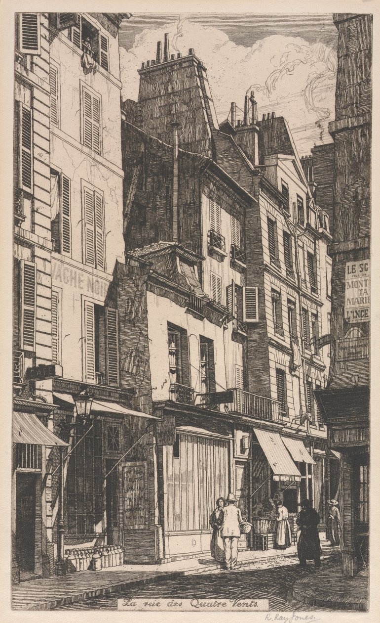 The Street of the Four Winds by Raymond Ray Jones