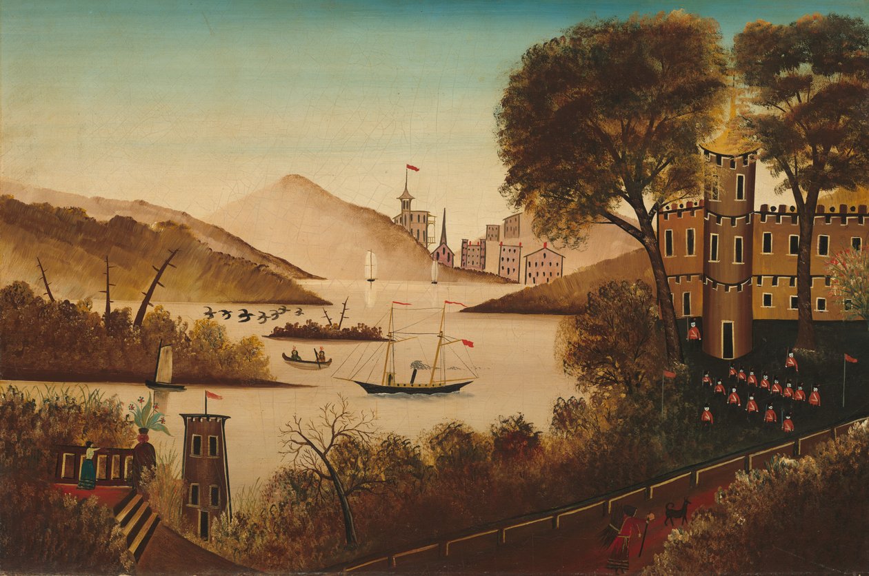 Mounting of the Guard, Mid 19th Century by Redpath