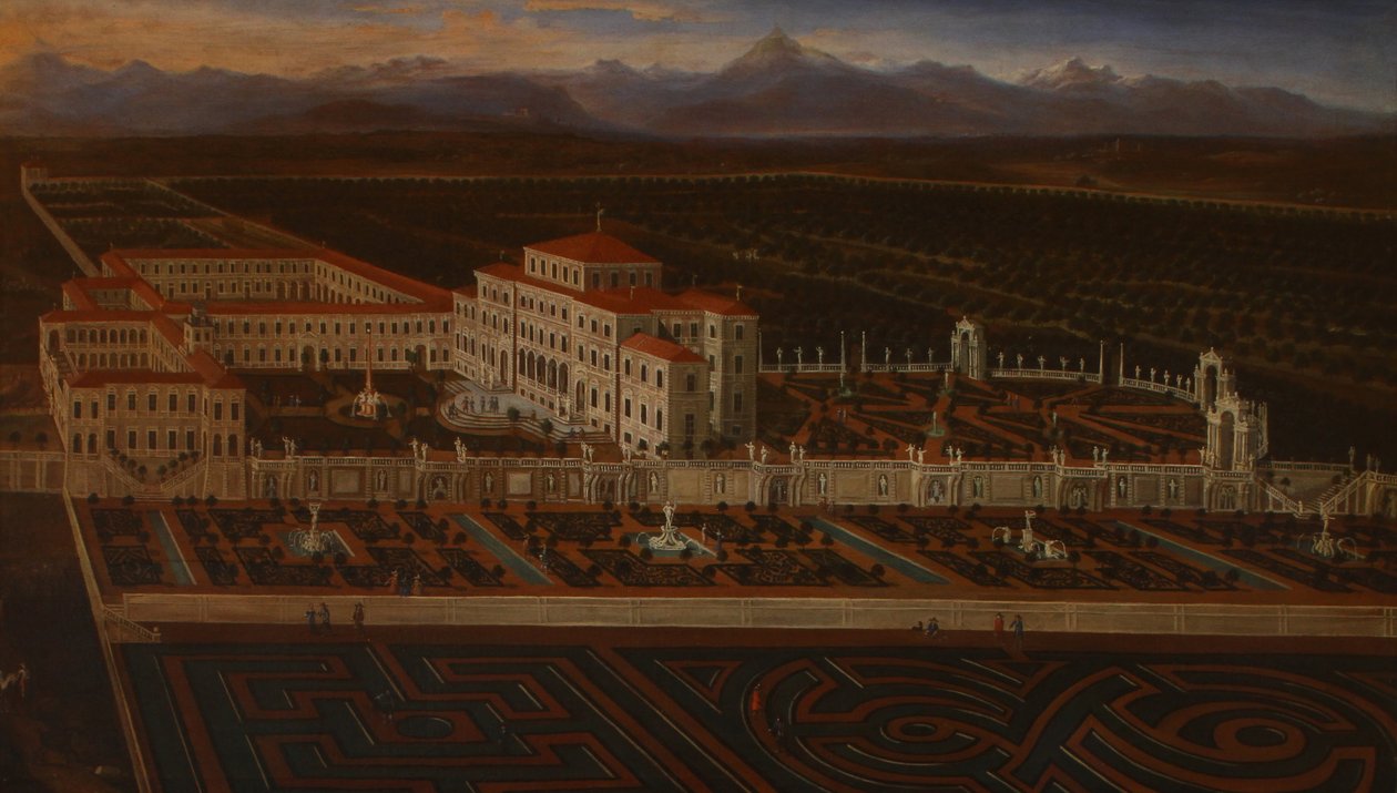 Royal Palace and Gardens of Venaria Reale by Unbekannt Unbekannt