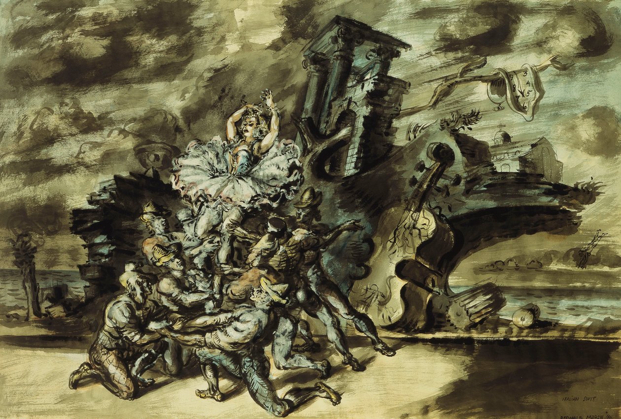 Italian Suite by Reginald Marsh