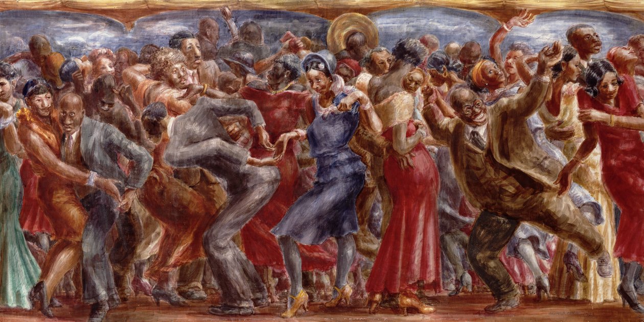 Savoy Ballroom by Reginald Marsh