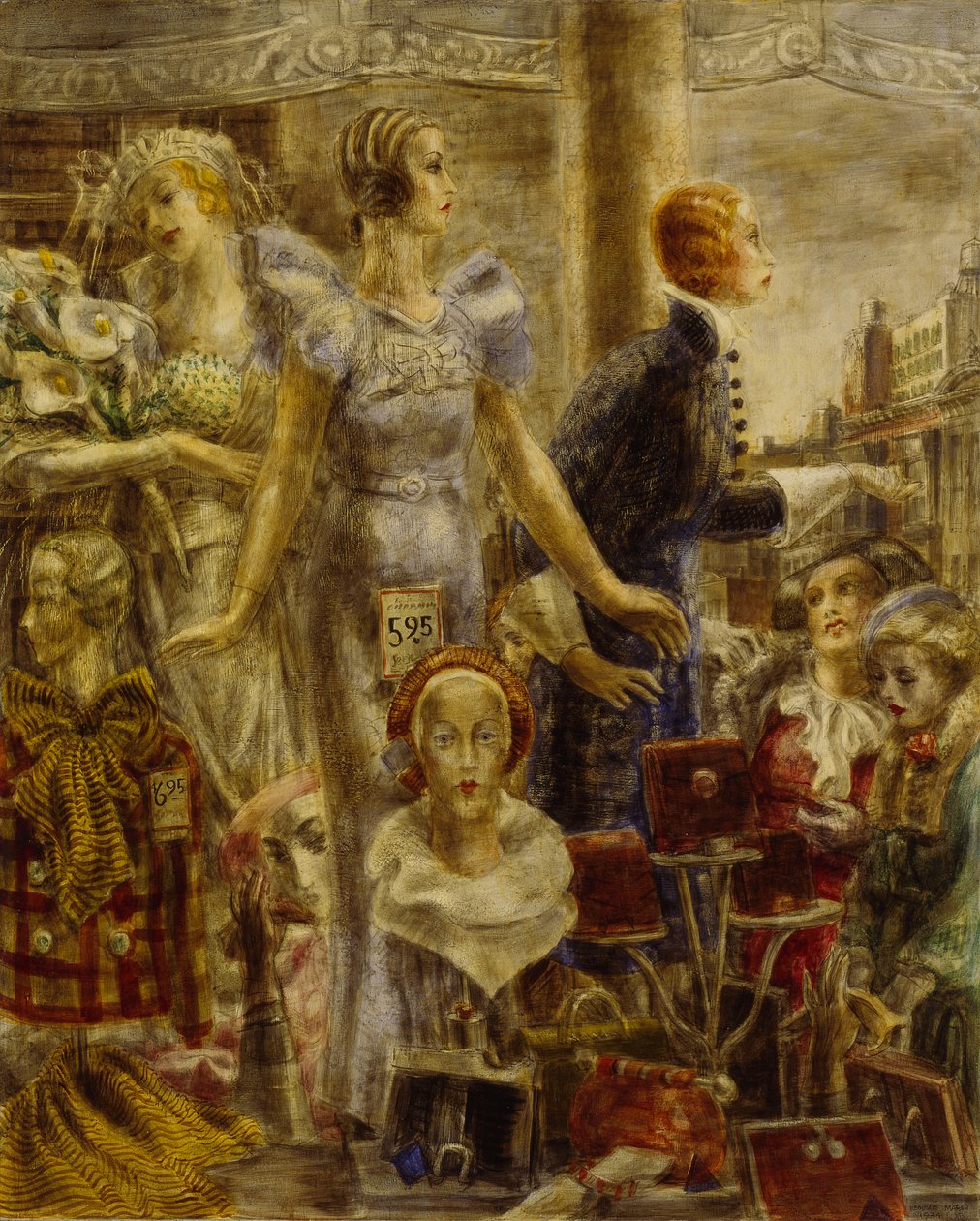 Show Window by Reginald Marsh