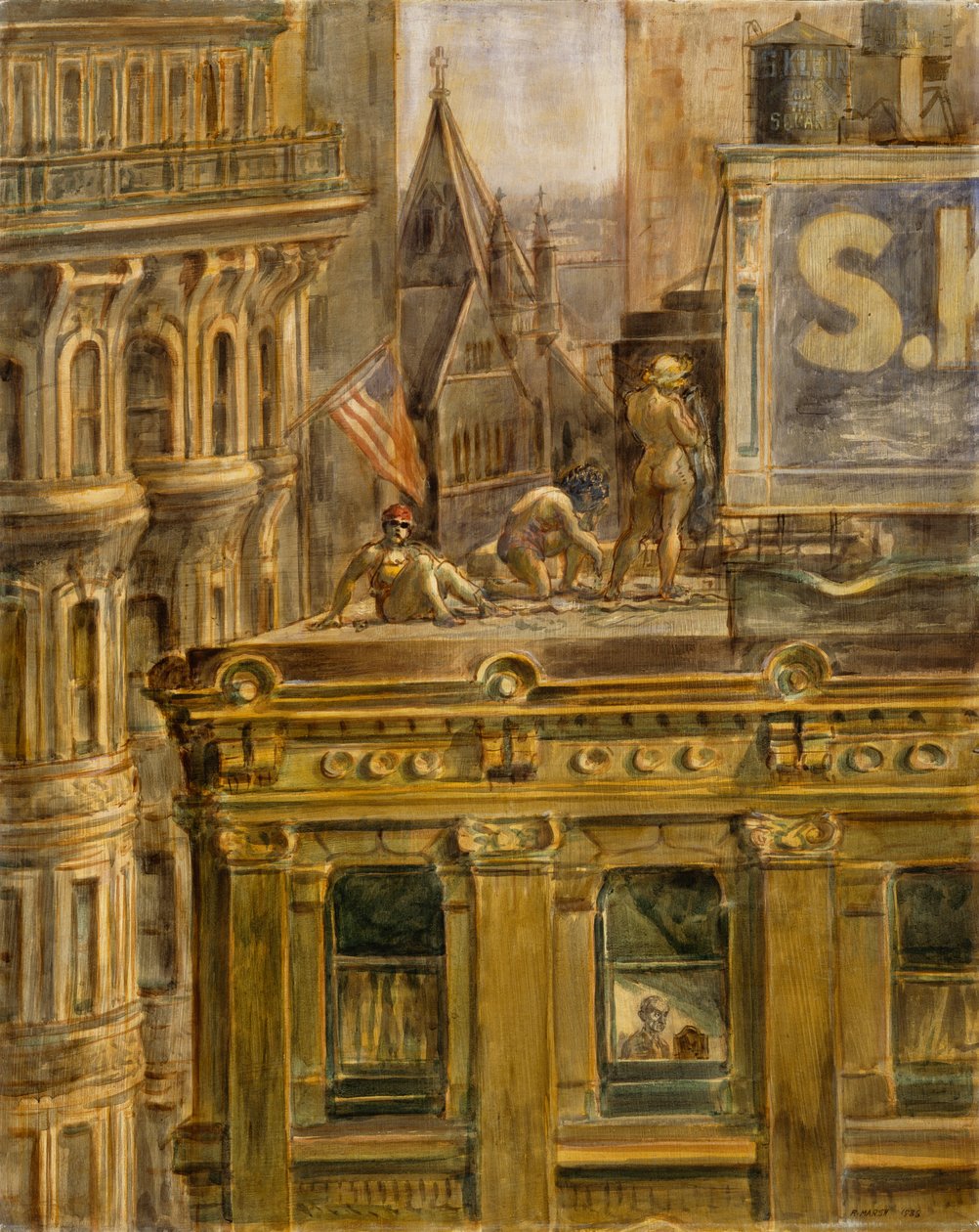 View from my Window by Reginald Marsh
