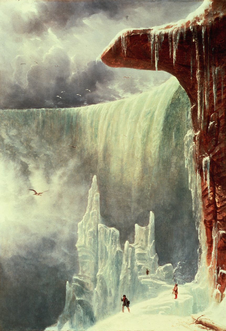 Niagara Falls in Winter by Regis Francis Gignoux
