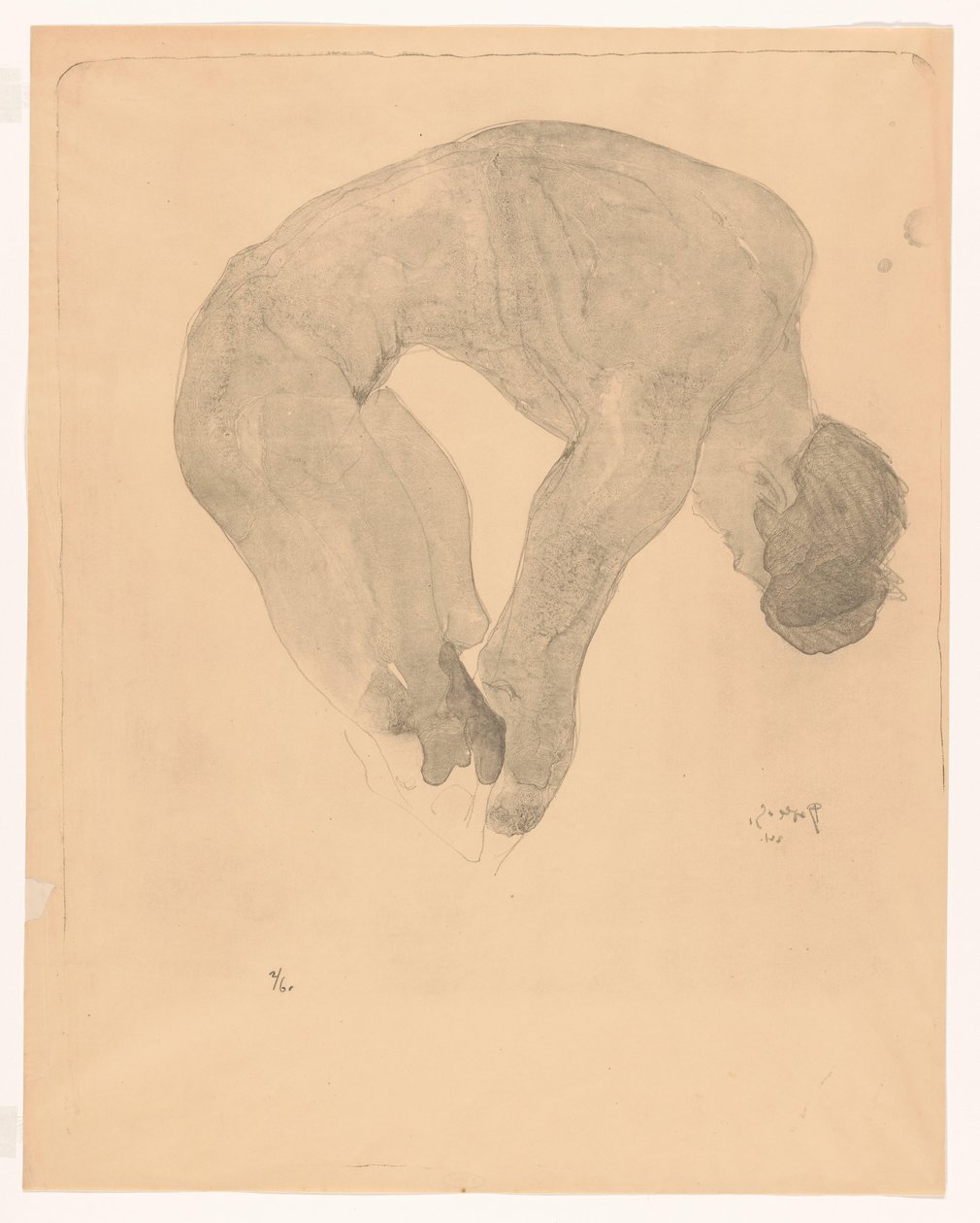 Bending Naked Man by Reijer Stolk