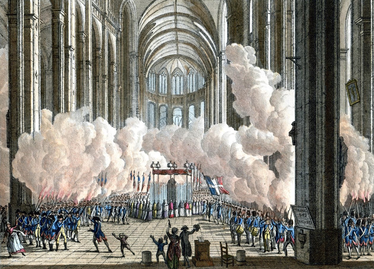 Funeral of Mirabeau by Reiner Vinkeles
