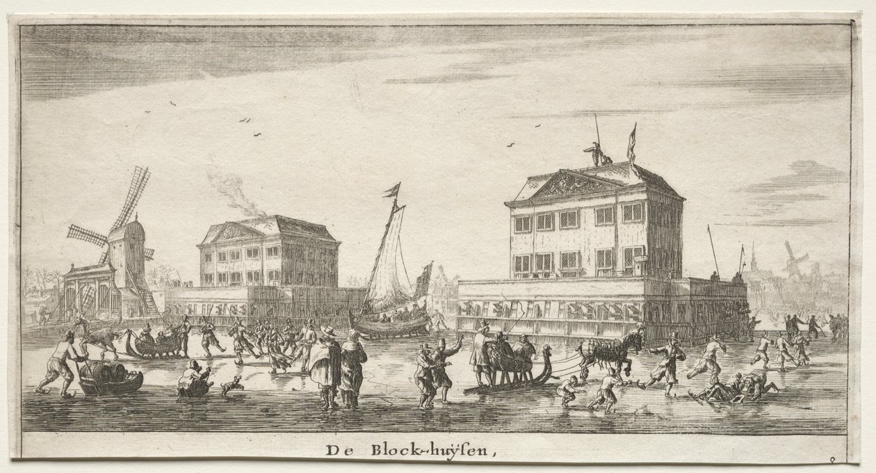 De Block-huysen by Reinier Nooms